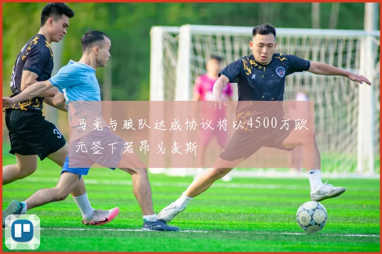 马竞与狼队达成协议将以4500万欧元签下若昂戈麦斯